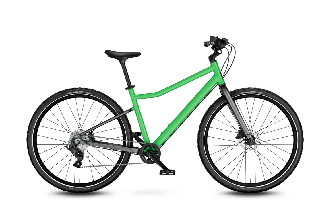 Woom 6 Explore – Jungle Green – 26 inch avonturenfiets voor kinderen van 10 tot 14 jaar