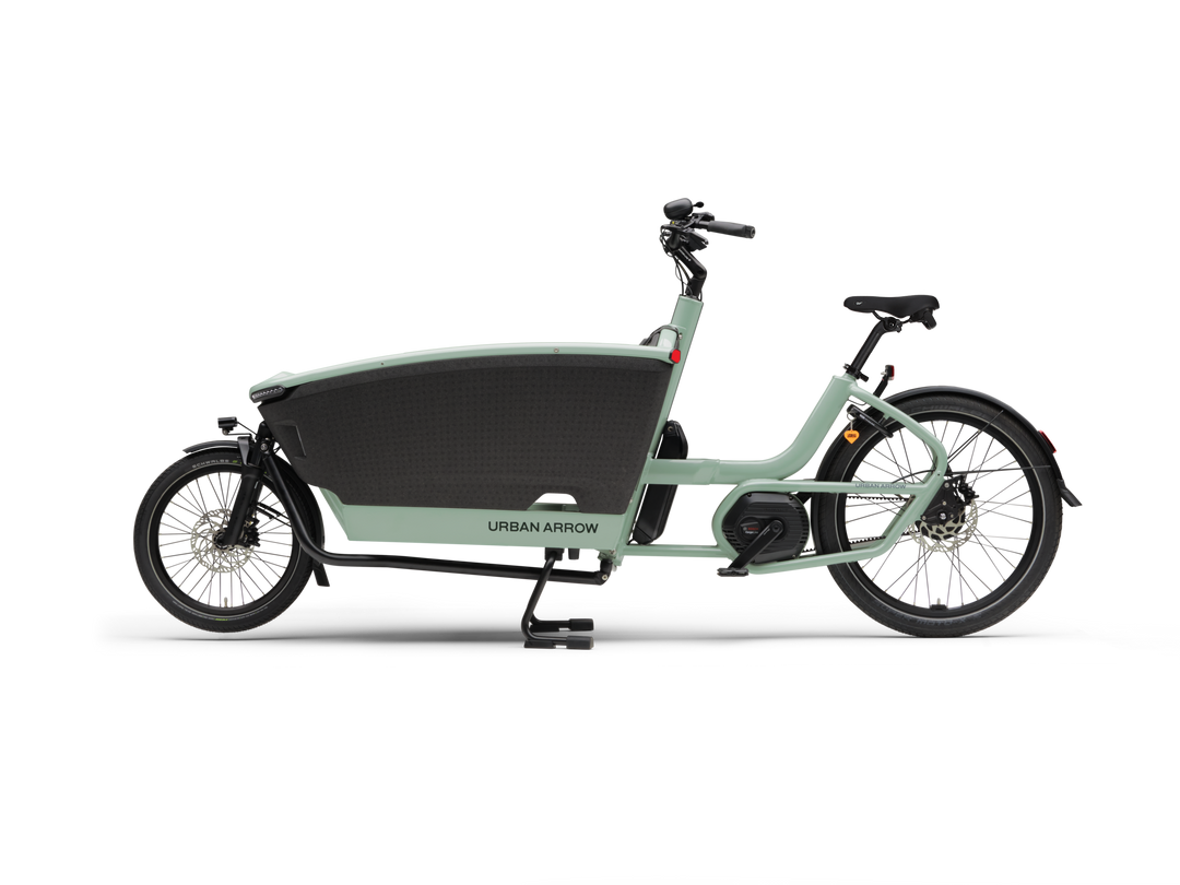 Urban Arrow Family Next Advanced – Groen & Zwart + Gratis luxe pakket