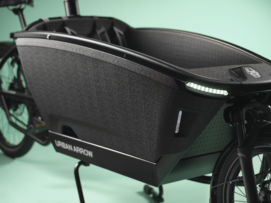 Urban Arrow Family Next Advanced – Groen & Zwart + Gratis luxe pakket