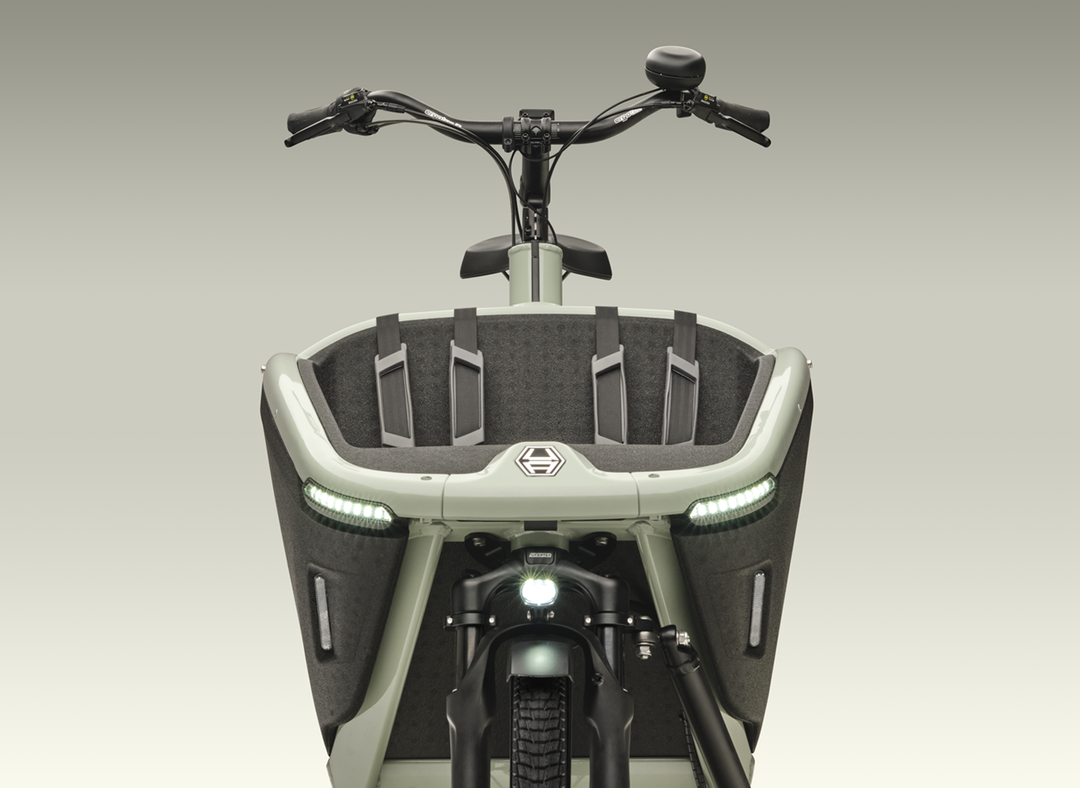 Urban Arrow Family Next Advanced – Groen & Zwart + Gratis luxe pakket