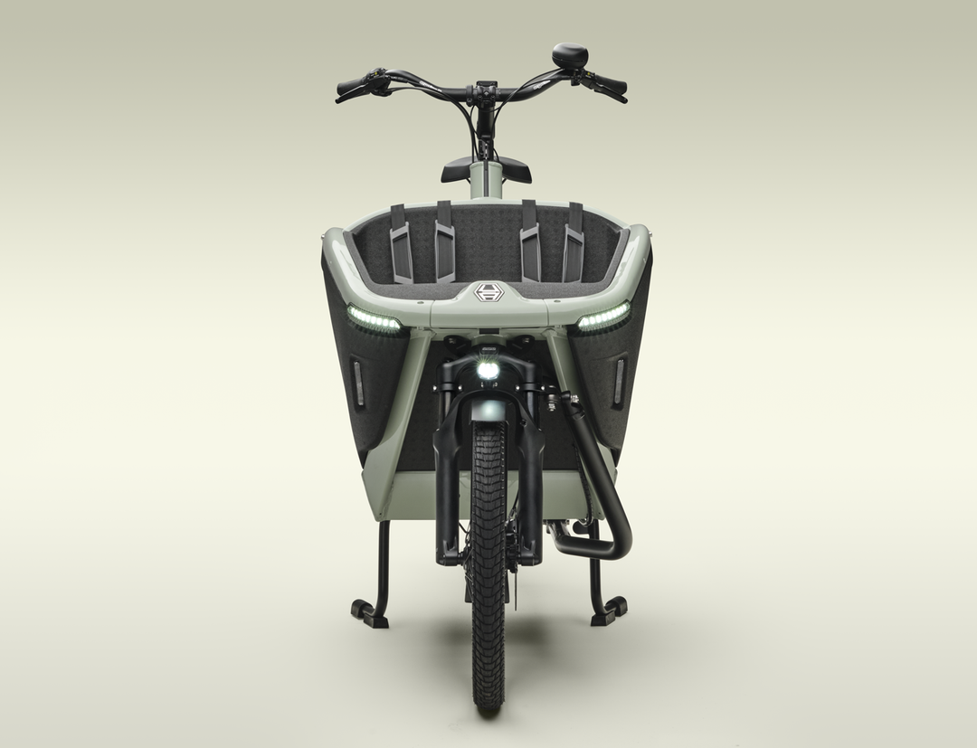 Urban Arrow Family Next Advanced – Groen & Zwart + Gratis luxe pakket
