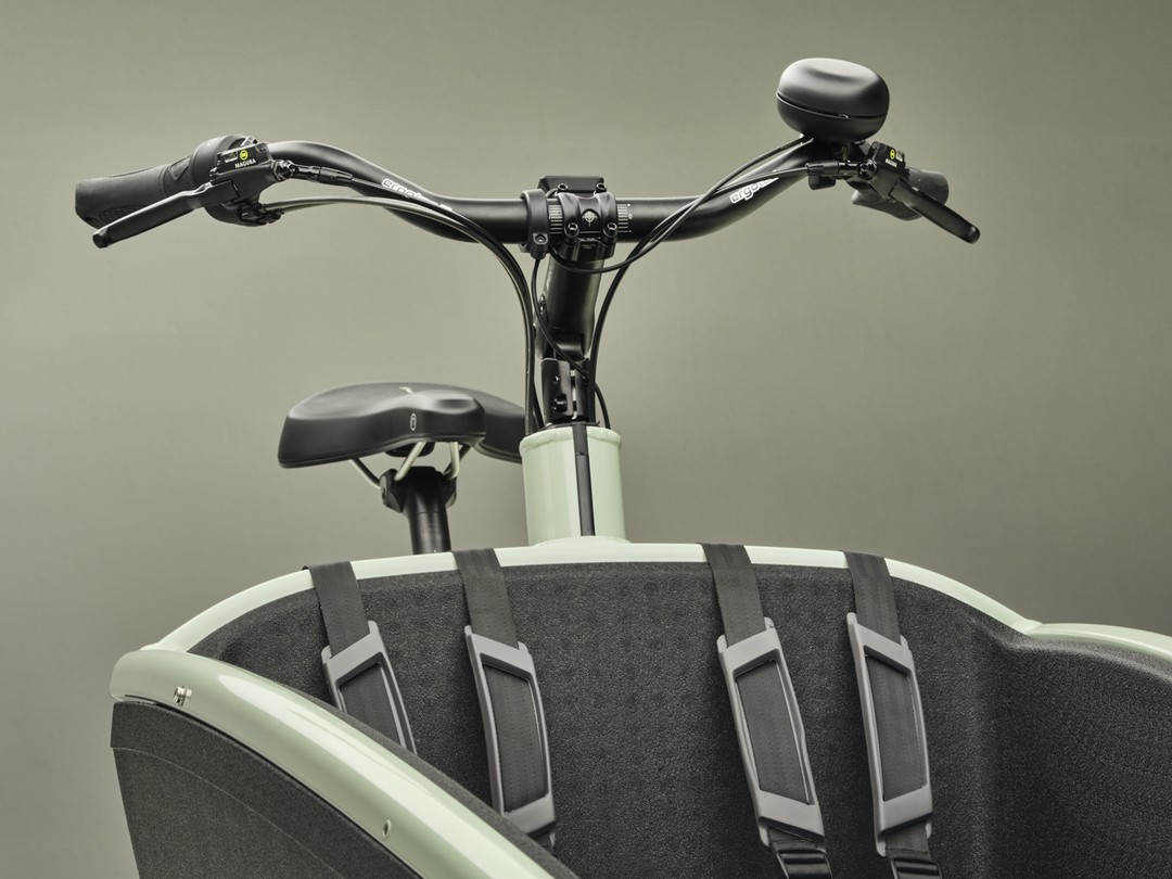 Urban Arrow Family Next Advanced – Groen & Zwart + Gratis luxe pakket