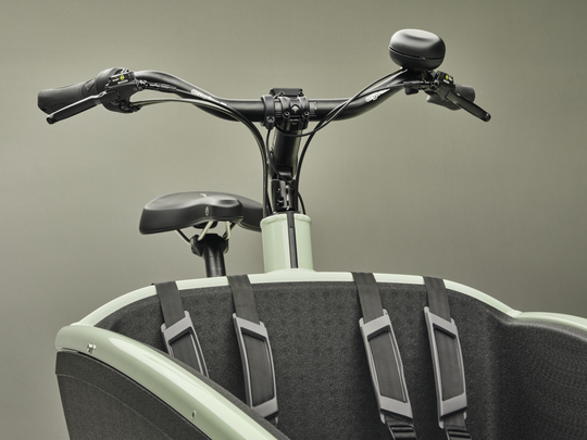 Urban Arrow Family Next Advanced – Groen & Zwart + Gratis luxe pakket