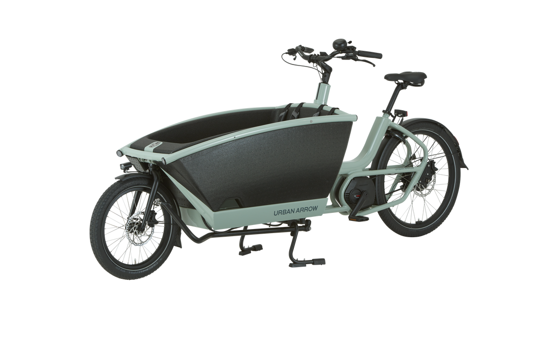 Urban Arrow Active Line Plus – Groen of Zwart – Nieuwe professionele e-cargofiets met 2 jaar garantie