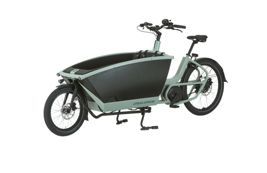 Urban Arrow Active Line Plus – Groen of Zwart – Nieuwe professionele e-cargofiets met 2 jaar garantie