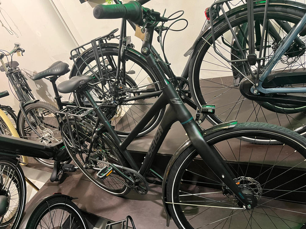 Sensa Cintura LTD7 Dames | 50 cm | Mat Zwart | Gates Riemaandrijving |