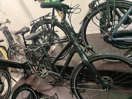 Sensa Cintura LTD7 Dames | 50 cm | Mat Zwart | Gates Riemaandrijving |