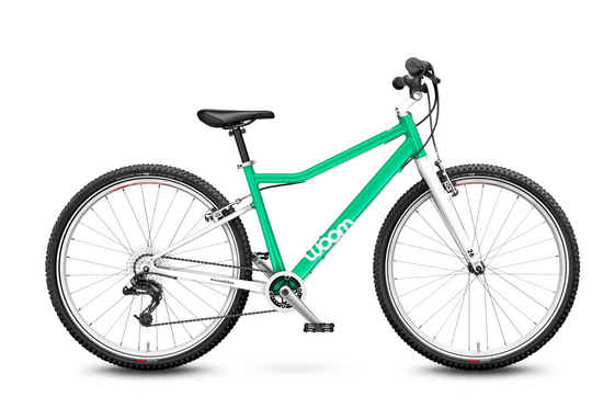 Woom 6 Original – 26 inch kinderfiets – Woom Red / Mint Green / Moon Grey / Midnight Blue
